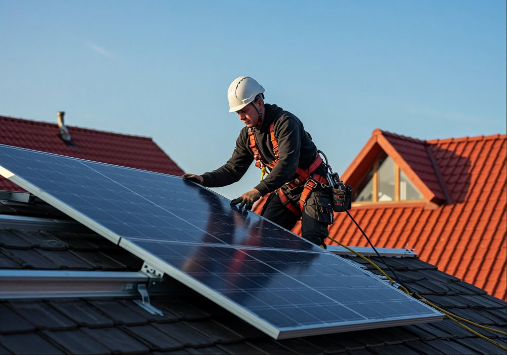 solar panells installation